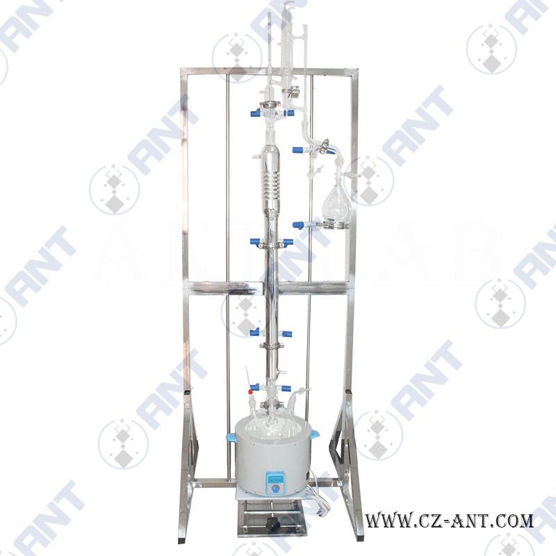 实验简单常压/减压精馏装置回流装置小试装置/真空塔