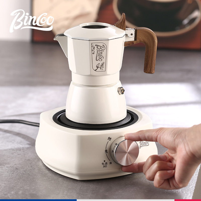Bincoo摩卡壶专用电热炉煮咖啡加热器家用煮茶器迷你电陶炉烧水炉