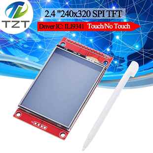 2.4寸4线 线SPI串口TFT液晶萤幕模块 ST7789V/ILI9341驱动LCD显示
