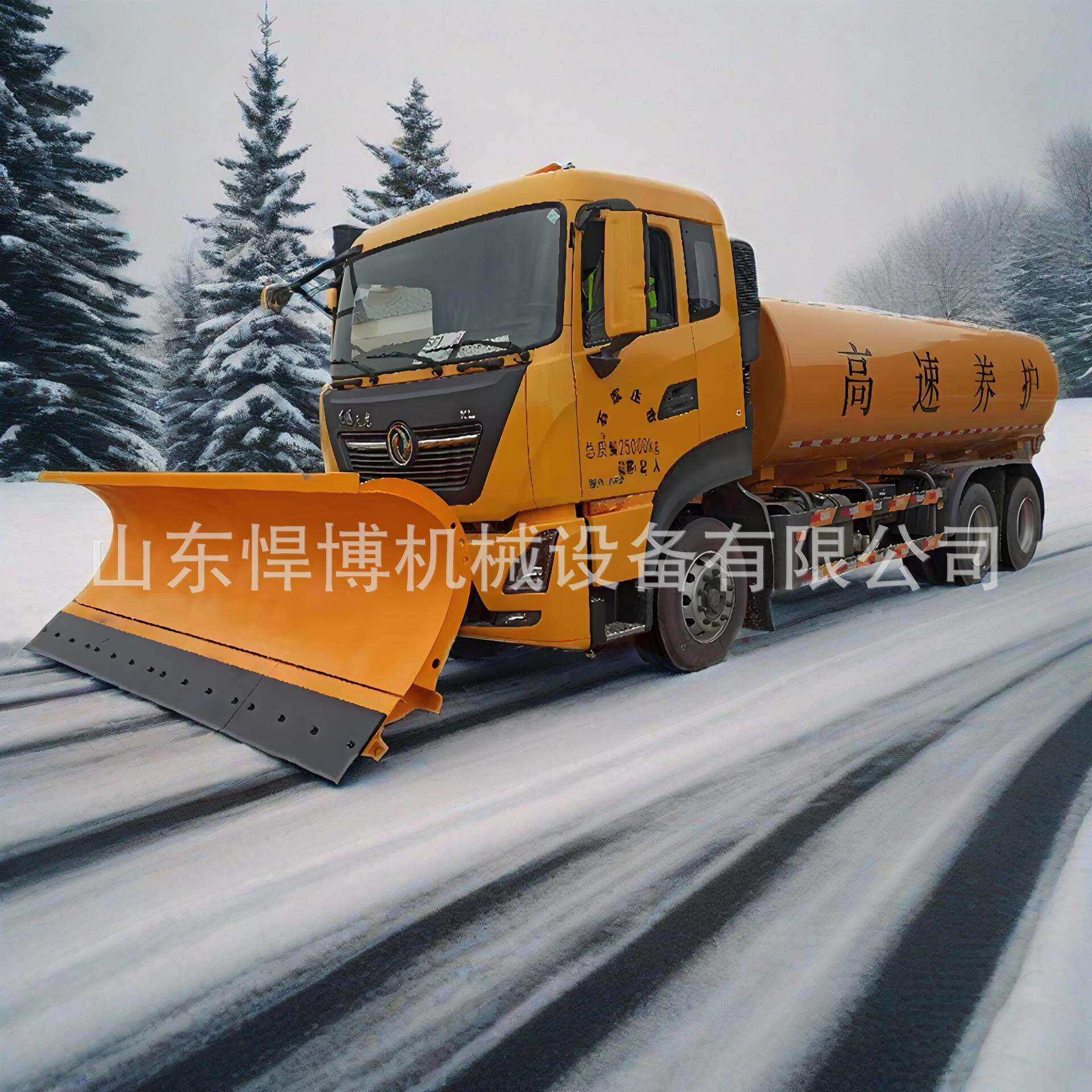不载式推雪铲除雪速度快损路面路除齐全雪机加装扫雪设公备除车雪