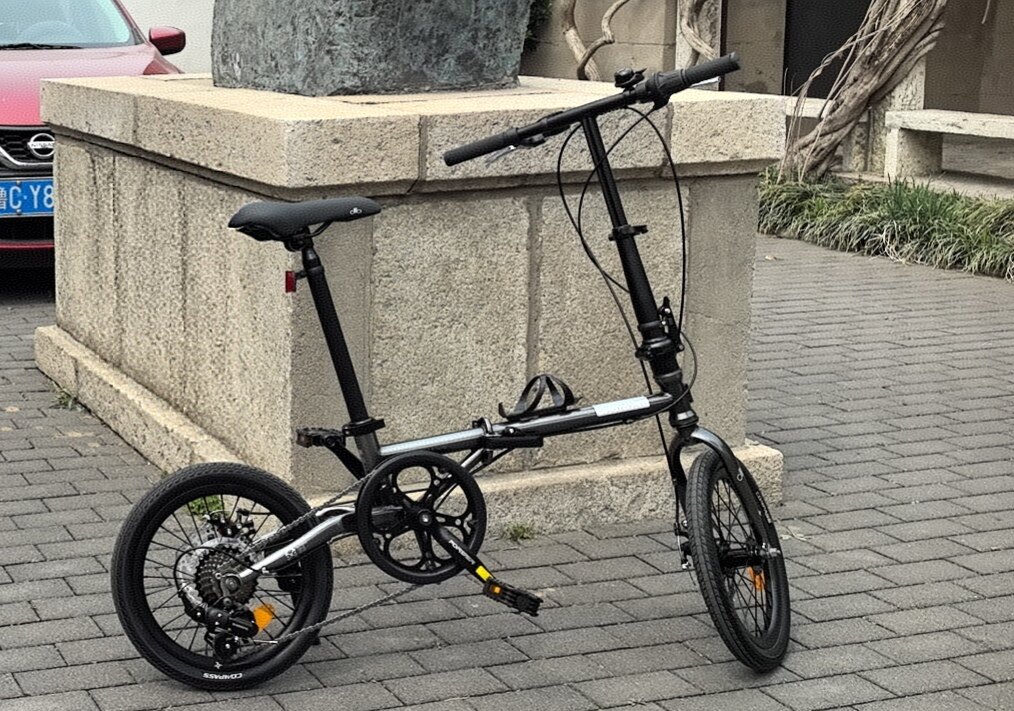 Складной велосипед Forever 16/20 дюймов, Shimano 7 скоростей, дисковые тормоза, городской photo review