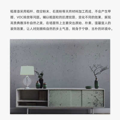 夯土墙面涂料生态稻草漆民宿风黄土泥漆内外墙艺术质感漆厂家直供