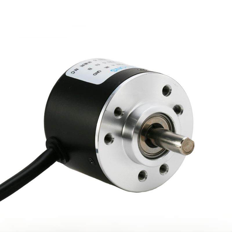 旋转编码器光电增量电机实心轴10-5000脉冲38外径轴径6编码器