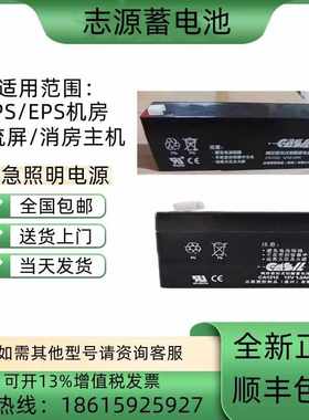 CASIL志源蓄电池CA1212 12V1.2A2.2A4A7A17AH阿兰德防火卷帘门用