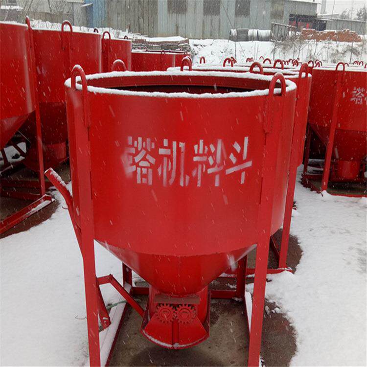 大量塔机料斗现货塔吊料仓混凝土水泥料斗建筑用设备