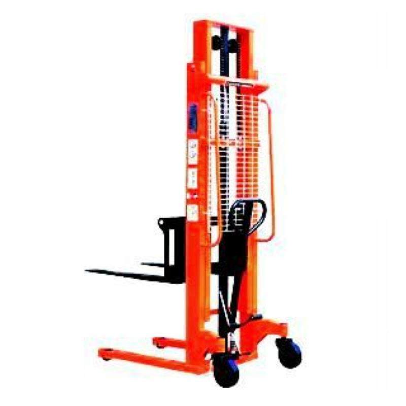 超高型 动液压堆高车1t液 手动压叉车2t 3吨手 装MS1020槽液压升
