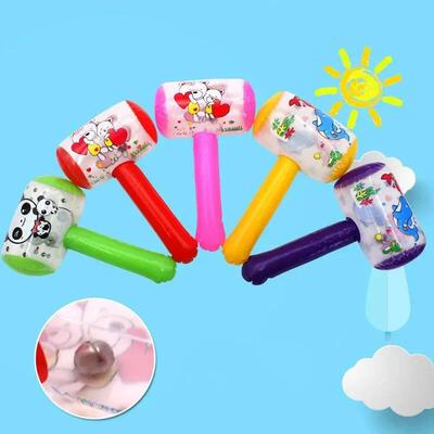 3pcs Inflatable Hammer with Bell Air Hammer Baby Kids Toys P