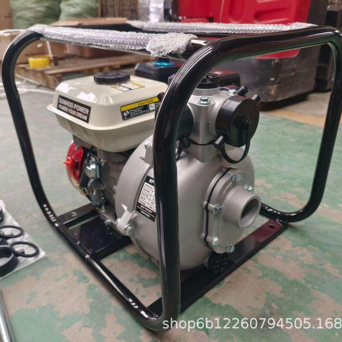 汽油机水泵抽水泵3寸小型农用浇地灌溉自吸外贸工厂跨境鱼塘抽水