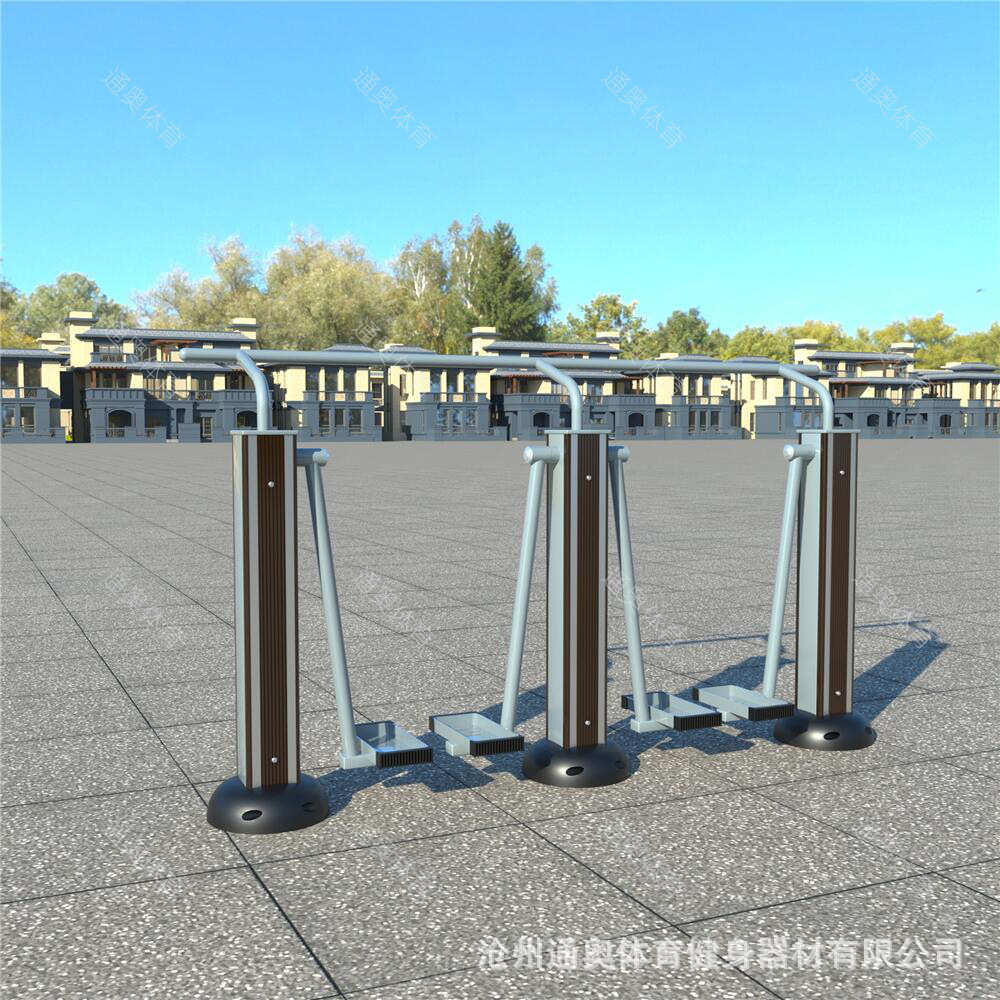 机漫步广场塑钢公园塑社区木小区铝运动室外健身器材户外健身路径