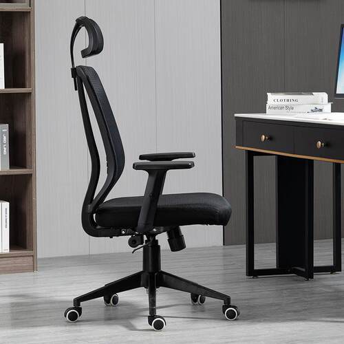 W008产地货网布办公椅现简约员会议椅家用电代脑椅职休源闲新款靠