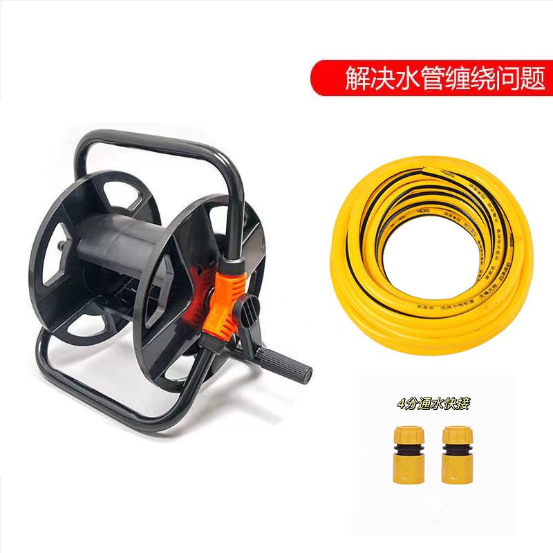 水带收卷器水管收纳车缠绕架收管器洗车绳子家用卷水管4分//6分盘
