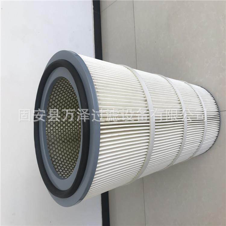 万泽供应螺丝杆快拆式除尘滤芯 工业3266除尘滤筒