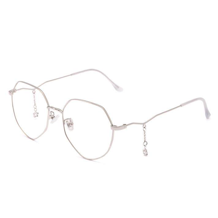 高档韩潮素颜平光眼镜网女版红款抗蓝光防射疲劳电脑辐近视眼睛框