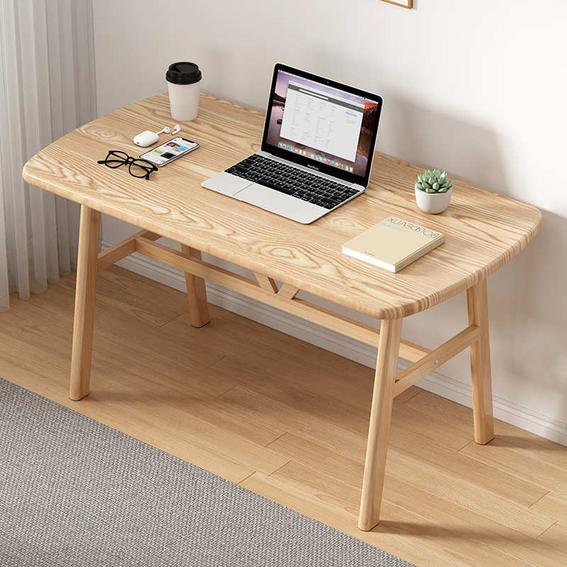 电脑桌家用台式长书桌简约学生写字学习桌卧室办公出租屋简易桌子