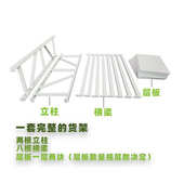 仓储货架仓库置物架家用库房金属货架中型重型轻型多层超市展示架