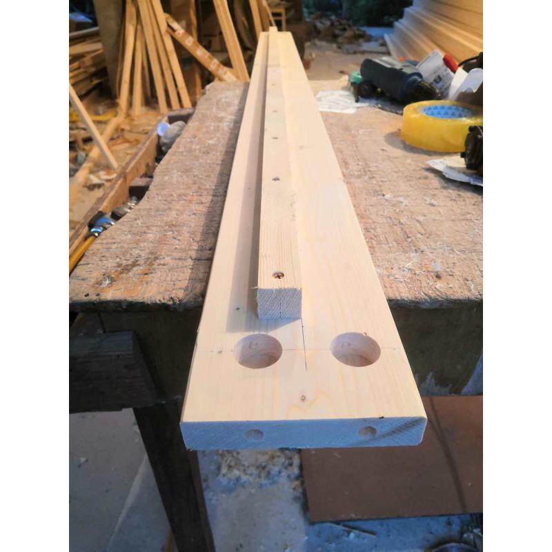 批发床帮床母床边实木龙骨架松木方木料床横梁横杆条床板条床子支