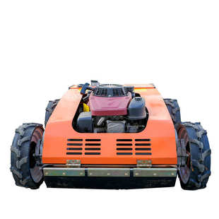 厂家遥控割草机SKK55 除草机开荒修剪割草机 4工作时自动充电轮式