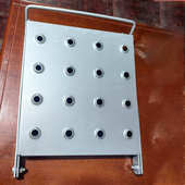 家用多用途折叠梯伸缩梯配件铁制小平台人字小平台置物架厂家批发