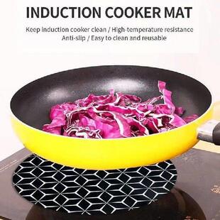 Non Protector Slip Silicone Heat Induction Mat Cooktop