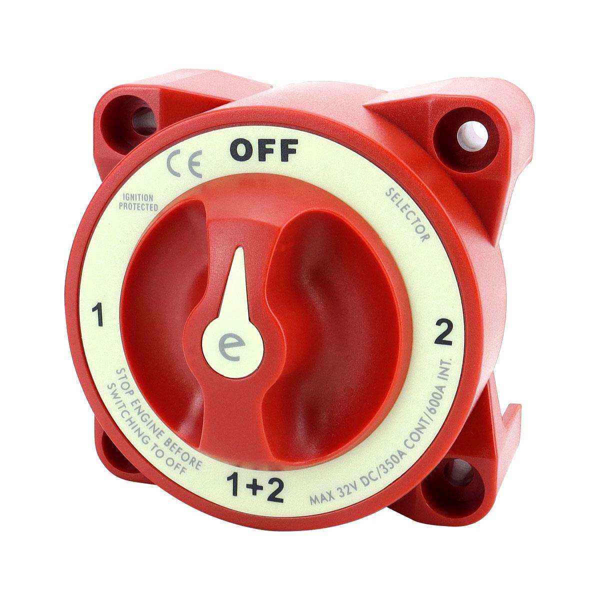 船用改装大电流电源断电开关 蓝海系列9001E红色绝缘防水电池开关