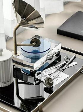 简约现代样板间卧室飘窗组合摆件售楼处桌面客厅茶几搭配软装饰品