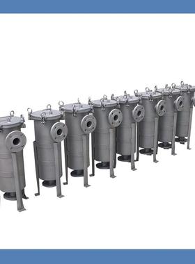 厂家一号工业袋式过滤单袋出式过滤侧器进侧64600dn40法兰可按求