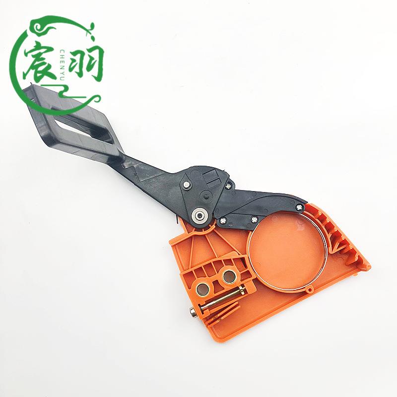 Husqvarna136 137 141 142 护板 手刹器被动盘离合器机油泵蜗杆