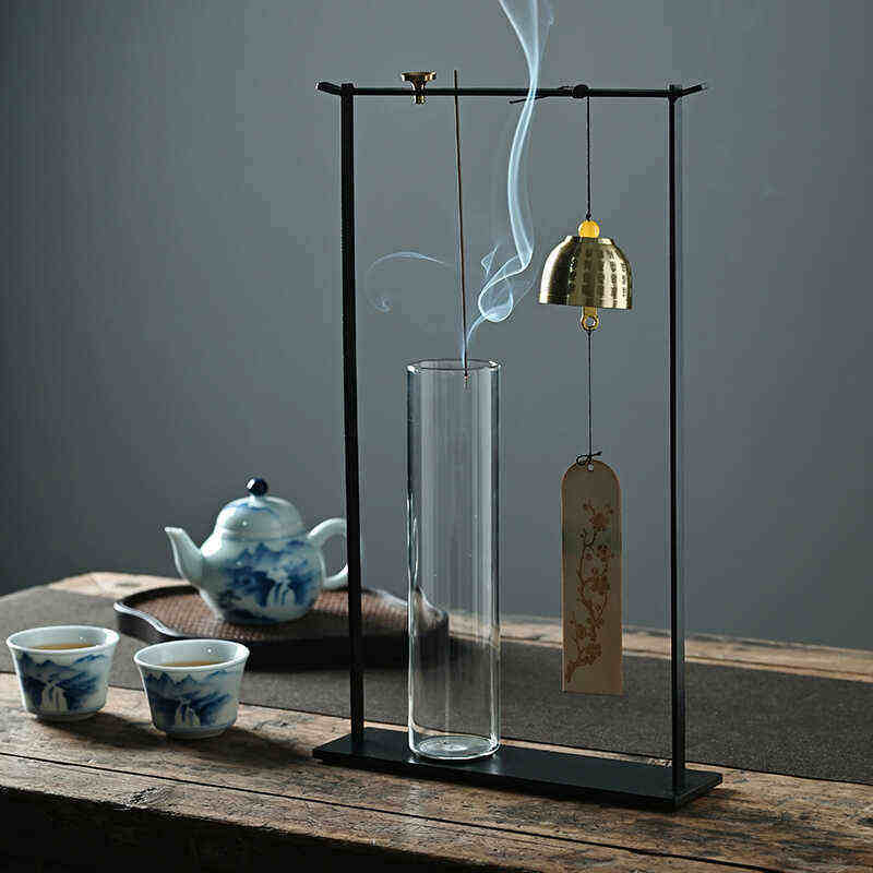 创意倒挂式香插铁艺香炉禅意摆件插香座家用客厅檀香室内香薰炉,家居饰品,香托/香盘/香座/香插,淘宝优惠券,粉丝福利购,淘宝优惠卷
