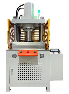 直销机全压自动压纸浆成型机SK161秸秆压颗粒一次性餐具装四柱液