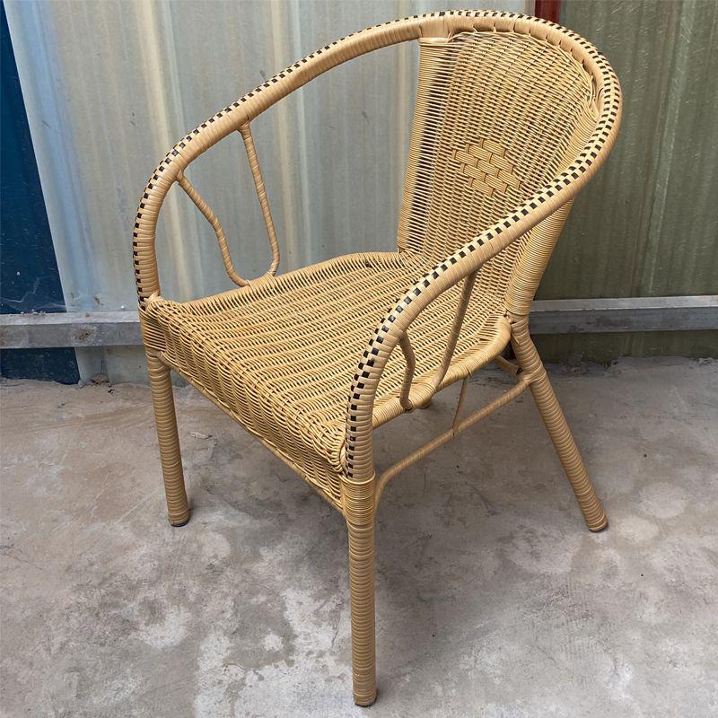 阳台茶桌椅网红藤编椅子夏天凉椅阳台桌椅老人凳子家用庭院藤椅子