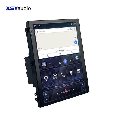 屏9.7寸竖中体控大屏智能安卓车示367载导航仪汽车显倒车一机