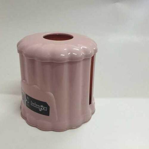 1151 Tissue Box Plastic Storage Box Elegant Round Dual-use D