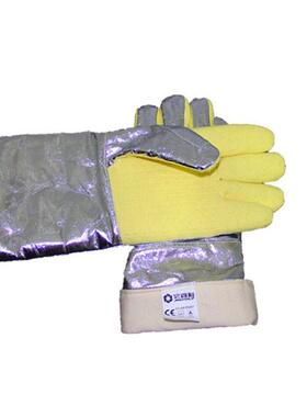 安百利ABL-S521 耐磨耐高温500度铝箔隔热防烫钢铁冶金芳纶手套