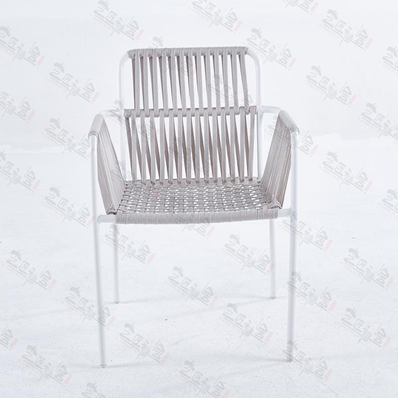 户外家具露藤椅 家用露台 花园休闲椅子咖啡厅天A-1720茶座摆谈摊