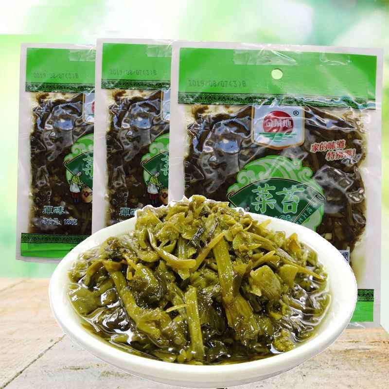 马鞍山金菜地香菜心安徽香菜咸菜黄池特产酱菜下饭油菜苔腌制包邮