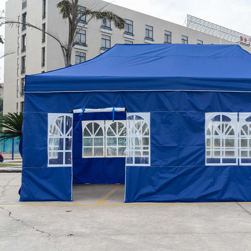 户外帐篷展示广告帐篷3*6折叠帐篷四面罗马透明围布帐篷应急帐篷