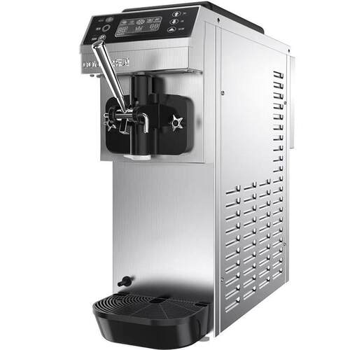 厂家直销冰淇淋机CKX60-A19商用全自动软质冰激淋机台式甜筒机器