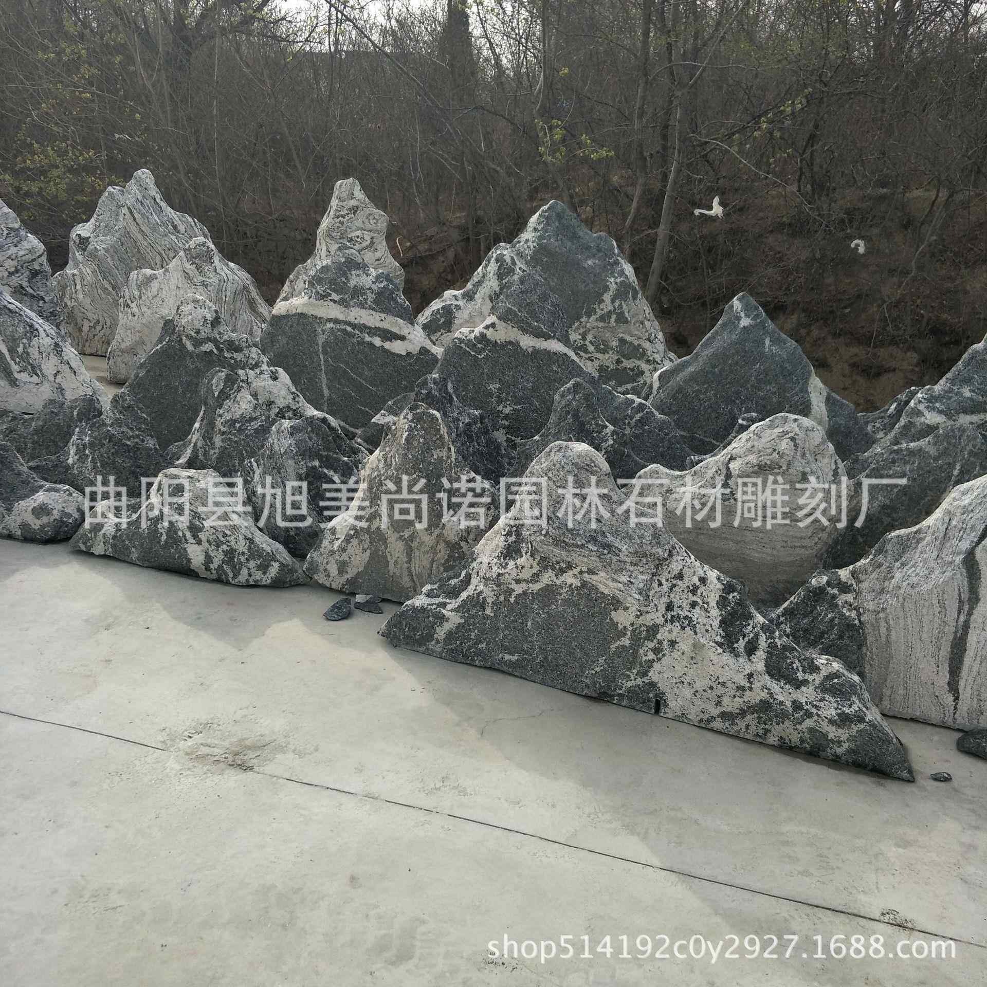 大量现货泰石切雪浪石片组合雪浪石头切片湖组合枯山山水造景石石
