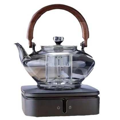 蒸煮加厚玻璃高两用炉星空硼陶电硅茶壶茶壶四代耐热家用轻提梁奢