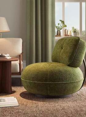单现代客罗厅简约网红球奇堡休形闲353椅创意沙发设计师人球形旋