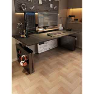 电动可调桌双电机智能家居自动可调桌书房办公室电脑桌电子竞技桌