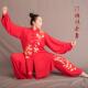 武术表服演大红武款 正品 春夏刺长绣银杏飘女式 太极服男款 定制 新款