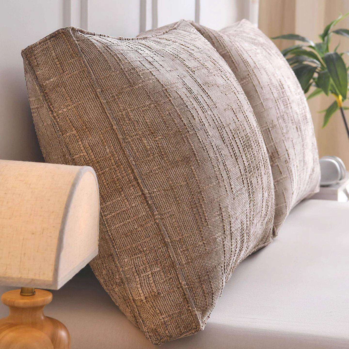 床头软包靠垫床头靠枕套组合大靠背飘窗护腰靠枕可拆洗沙发靠枕垫