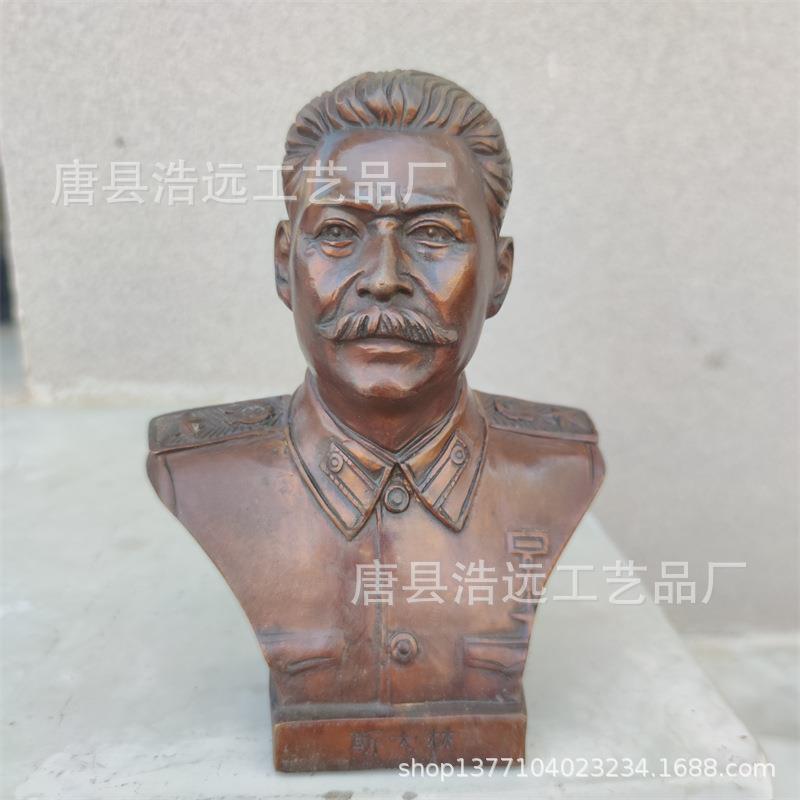 铜雕卓别林摆件 铸铜斯大林胸像工艺品 铸造名人雕塑迈克杰克逊