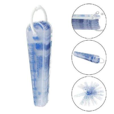 1 Pack Plastic Feeler Gauge 0.05-3Mm Thickness Measuring