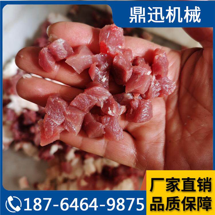 腊肉切丁机350型冻肉切丁鲜肉熟肉切块切丁机
