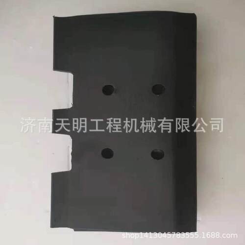 摊铺机履带板整体三爪胶块适用沃尔沃ABG7820 ABG6820C