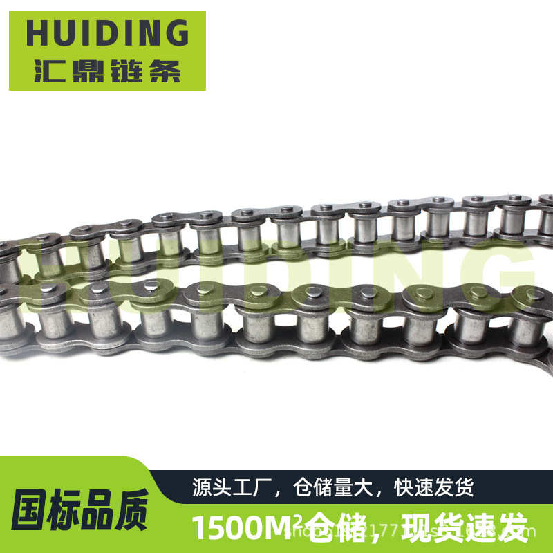 热卖滚子链条16A-1单排双排三排 工业传动链条厂家直销强韧