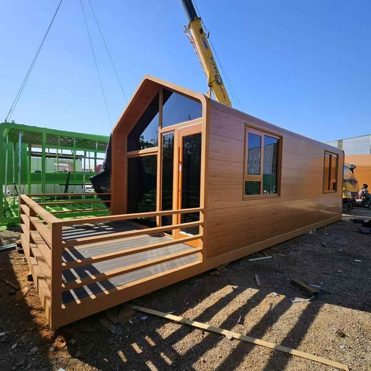 别农村自集成房屋建钢结构移墅可动集装箱活动房精装修工厂民宿板