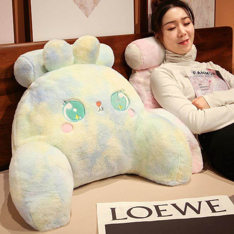 床头软包靠背垫床上大靠垫沙发腰枕腰靠榻榻米宿舍儿童护腰靠枕